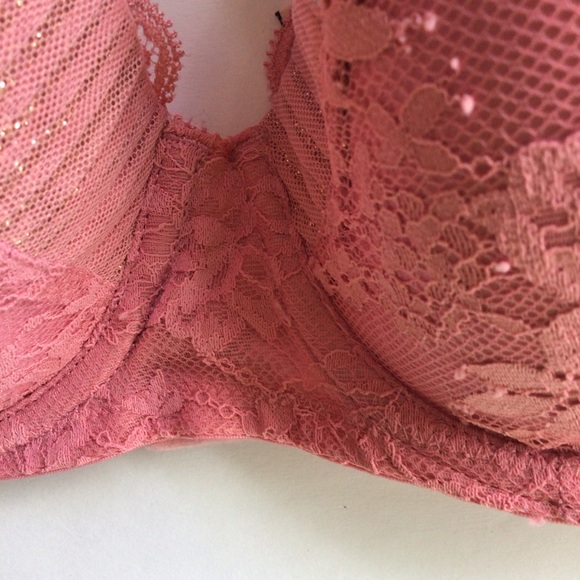 VICTORIAS SECRET DREAM ANGELS LINED DEMI BRA SIZE 34 D - Picture 9 of 16